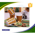 Haonai CE/LFGB/SGS/FDA food grade safe ceramicware for tea or coffee,thin ceramic coffee mug
